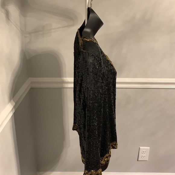 Jean for Joseph Le Bon Sequin Jacket Size L NWT - Picture 4 of 10